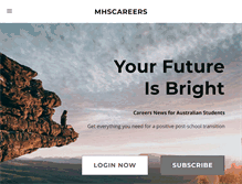 Tablet Screenshot of mhscareers.com